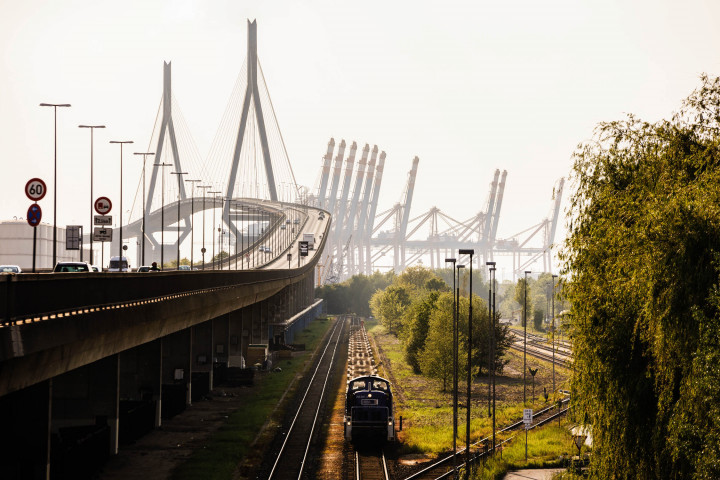 Köhlbrandbrücke, Hamburger Hafen #5 | Kai-Uwe Klauss Photography