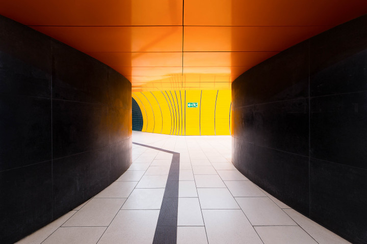 U-Bahn Marienplatz, München #4 | Kai-Uwe Klauss Architecture Photography