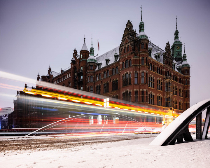 Speicherstadt im Winter | Architekturfotografie Kai-Uwe Klauß