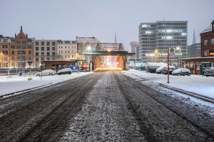Speicherstadt im Winter | Architekturfotografie Kai-Uwe Klauß